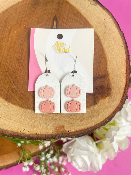 Pink Pumpkin dangle